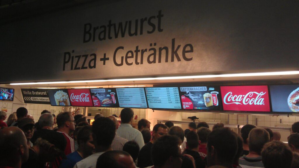 Allianz Arena Kiosk